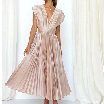 Adelai elegante midi-jurk