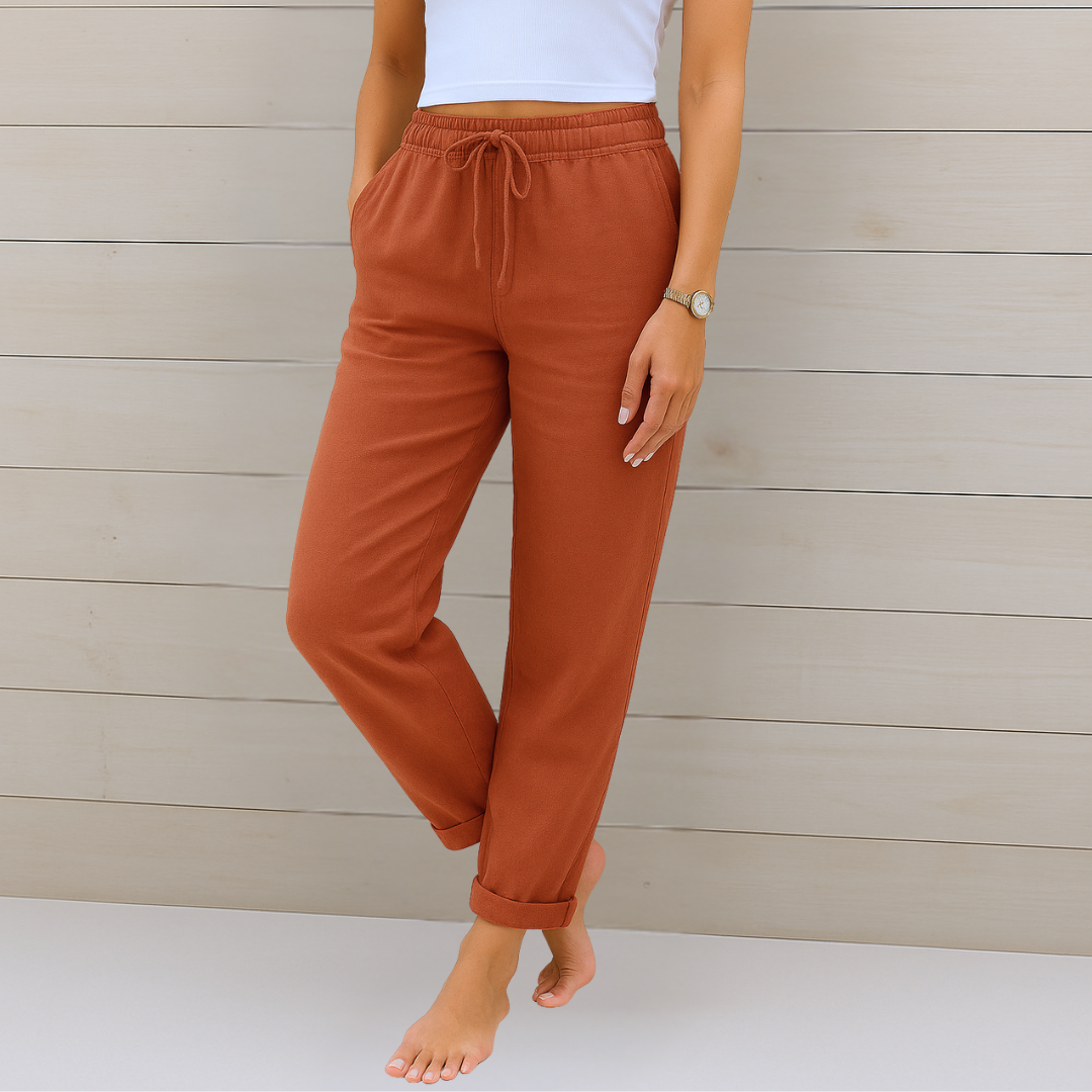 Laidback Luxe Linen Trousers
