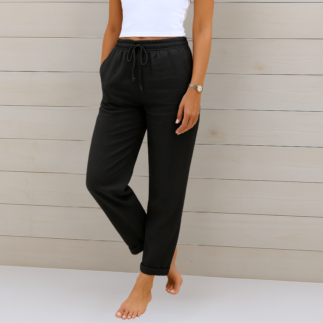 Laidback Luxe Linen Trousers
