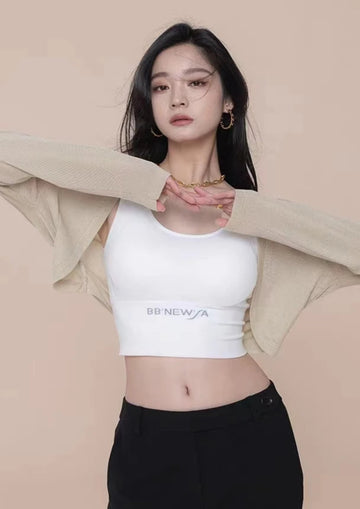 Kate dun gebreid vest