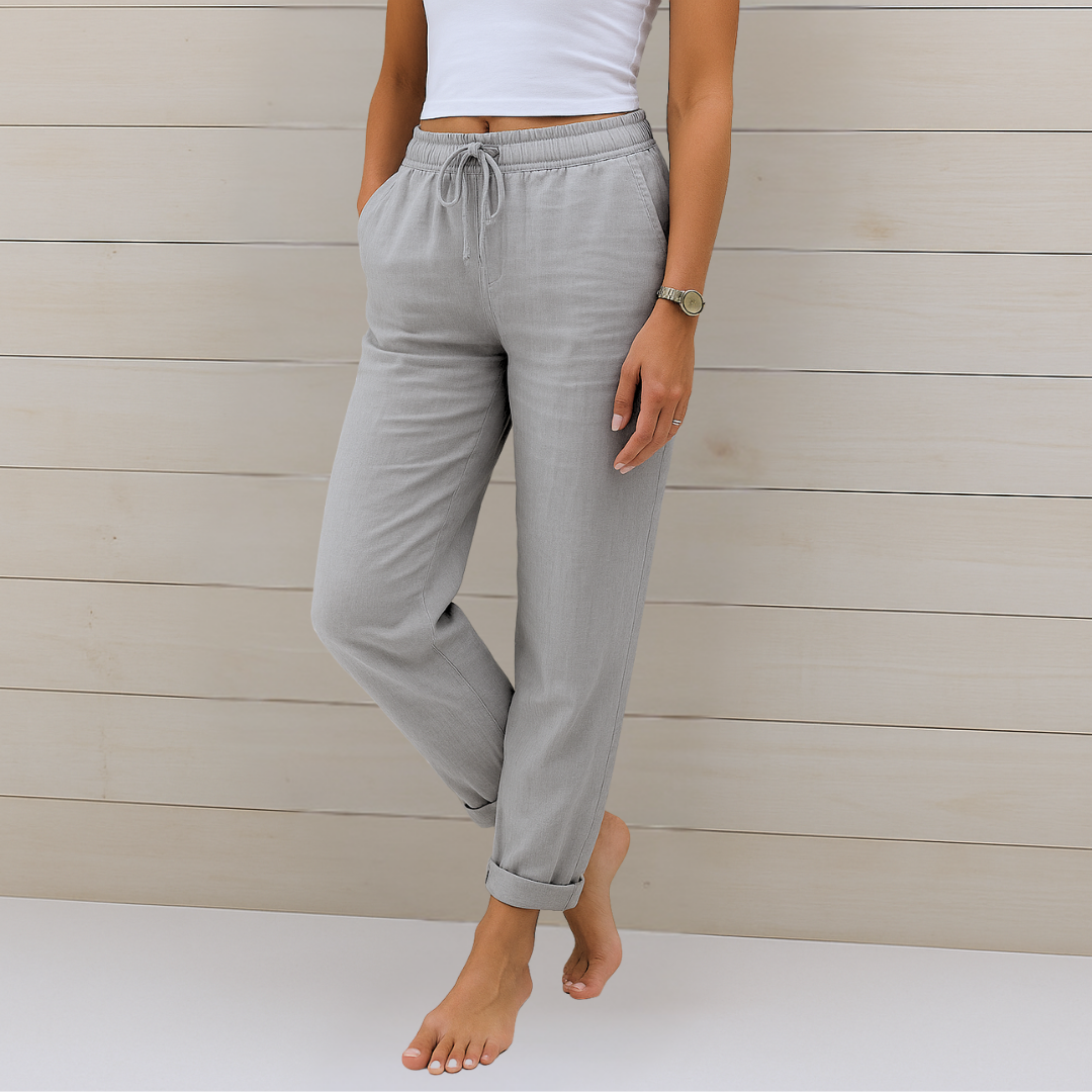 Laidback Luxe Linen Trousers