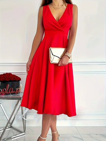 Sara Elegante Midi-jurk