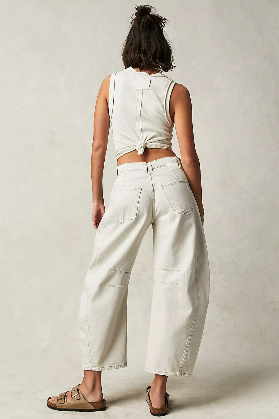 High-Waist Comfort Denim Jeans