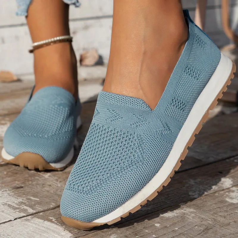 Knitted Slip-On Everyday Sneakers