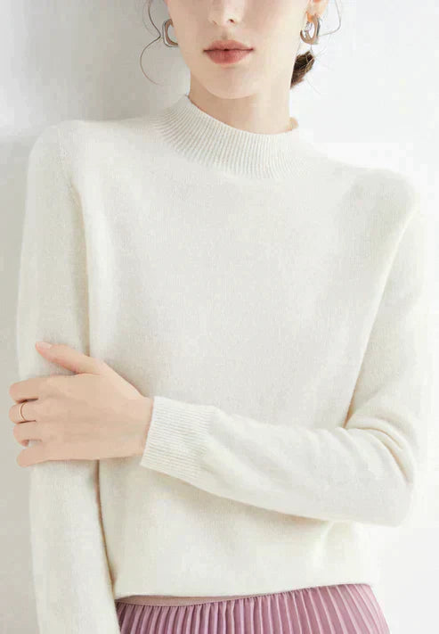 Classic Mock Neck Sweater