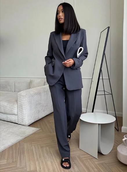 Blazer, vest en pantalonset