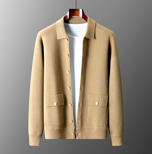 Andrew gebreide cardigan