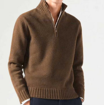 Oliver Pullover met halve rits