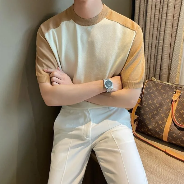 Elijah gebreid shirt