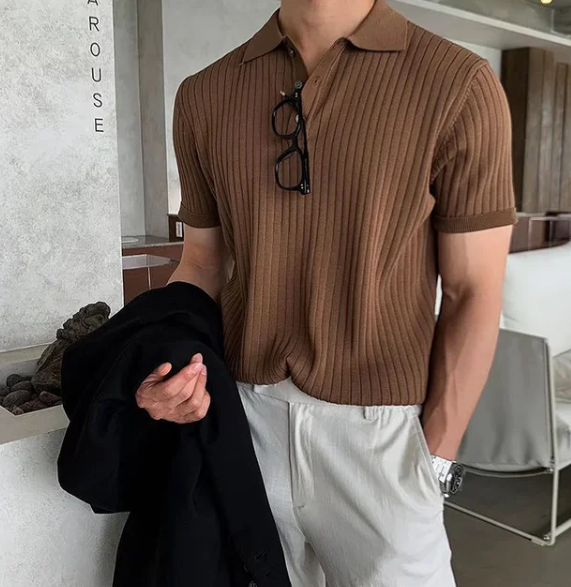 Dallas effen poloshirt