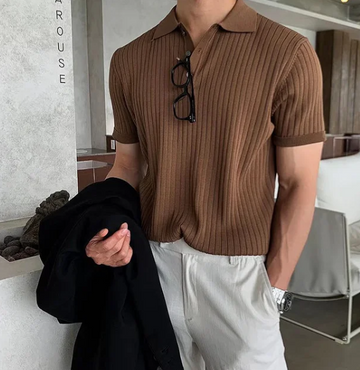 Dallas effen poloshirt