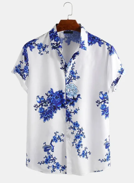 Dax Bloemenprint Shirt