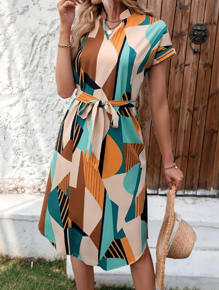 Tallulah-patroonjurk