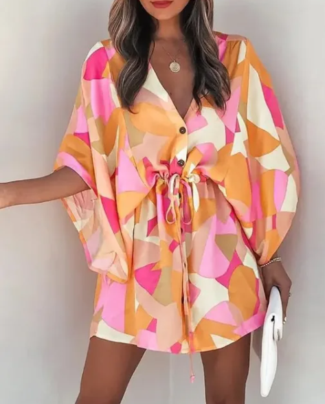 Marga Boho Mini-jurk