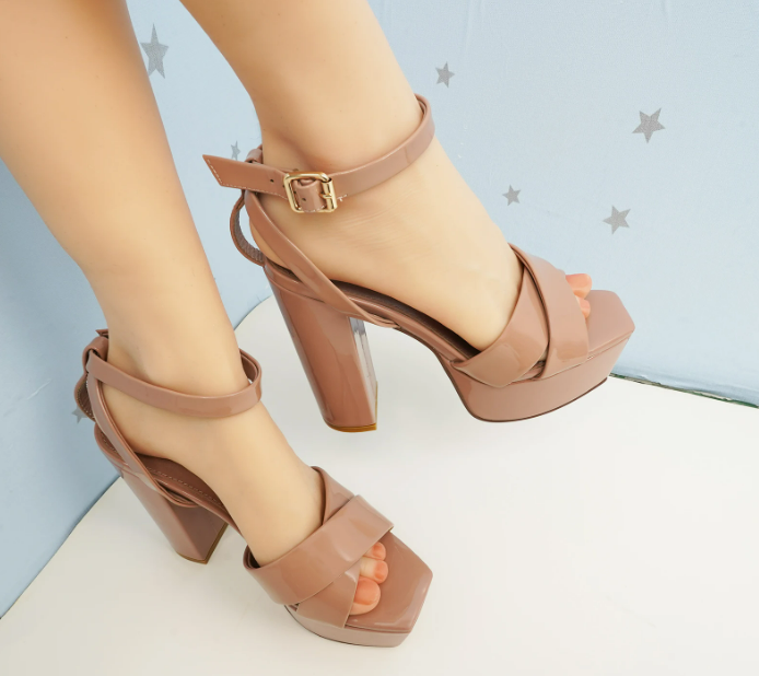 Mistiqua Classic dikke zool hakken 