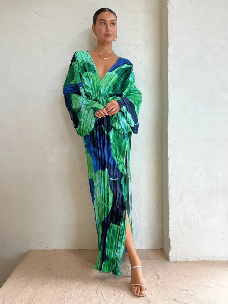 Samantha Elegante Geprinte Jurk