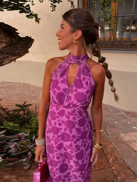 Prinsessenprint Halterjurk