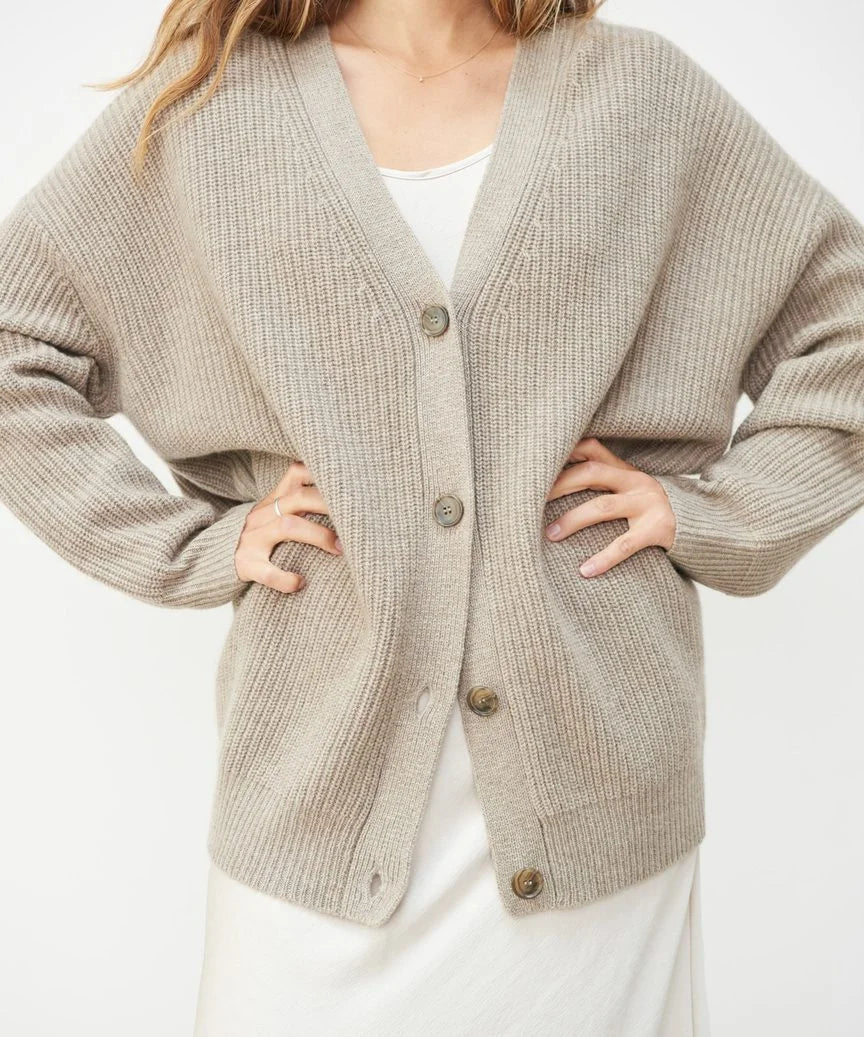 Soft Touch Wool Blend Cardigan