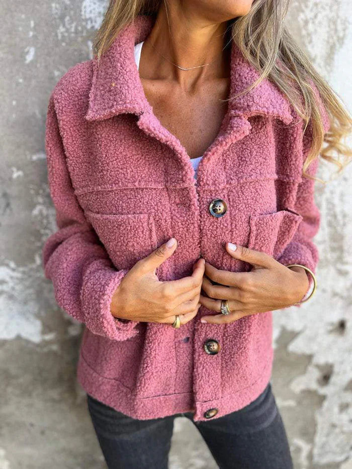 Nadine Elegante Wollen Jas